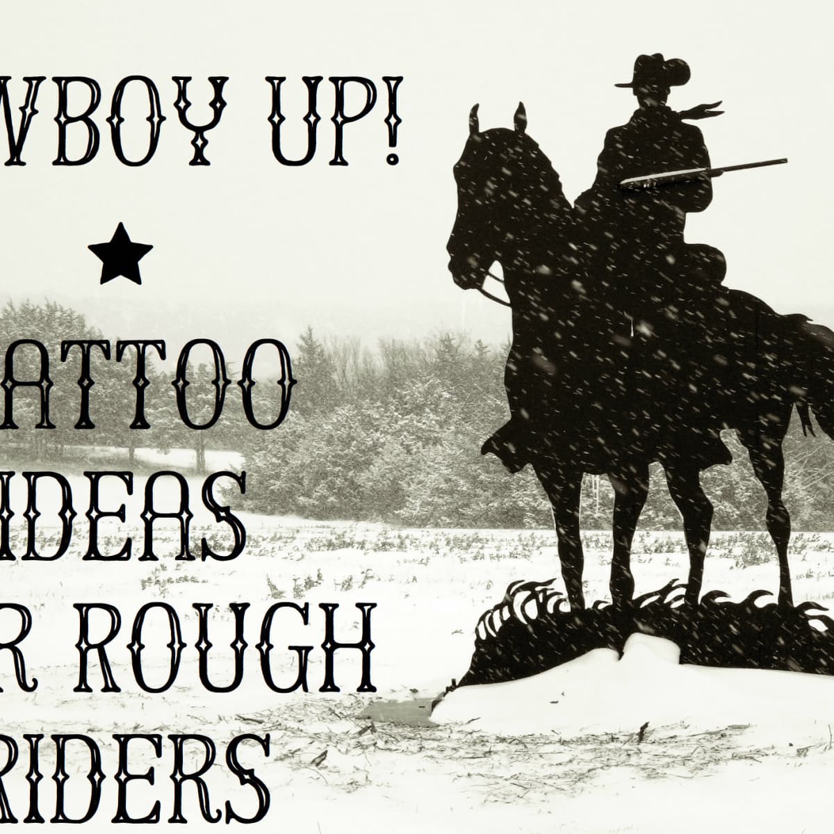 rodeo tattoos designs