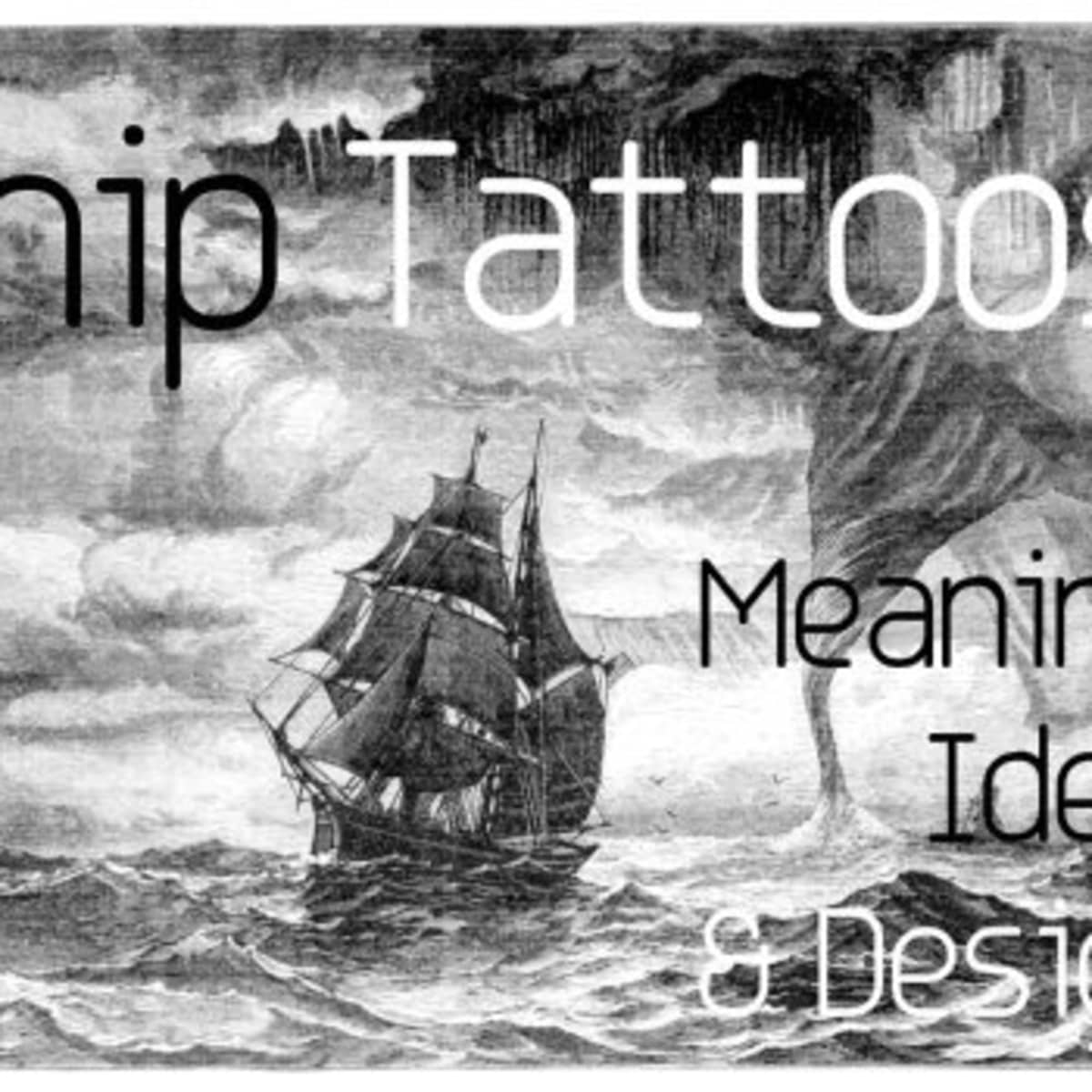 51 Classic Ship Tattoos On Back  Tattoo Designs  TattoosBagcom