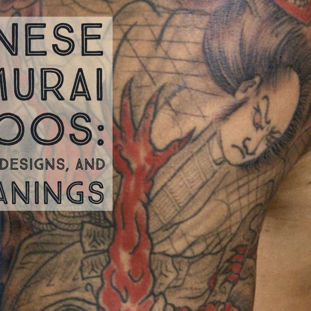 Japanese Samurai Tattoos Ideas Designs and Meanings  TatRing