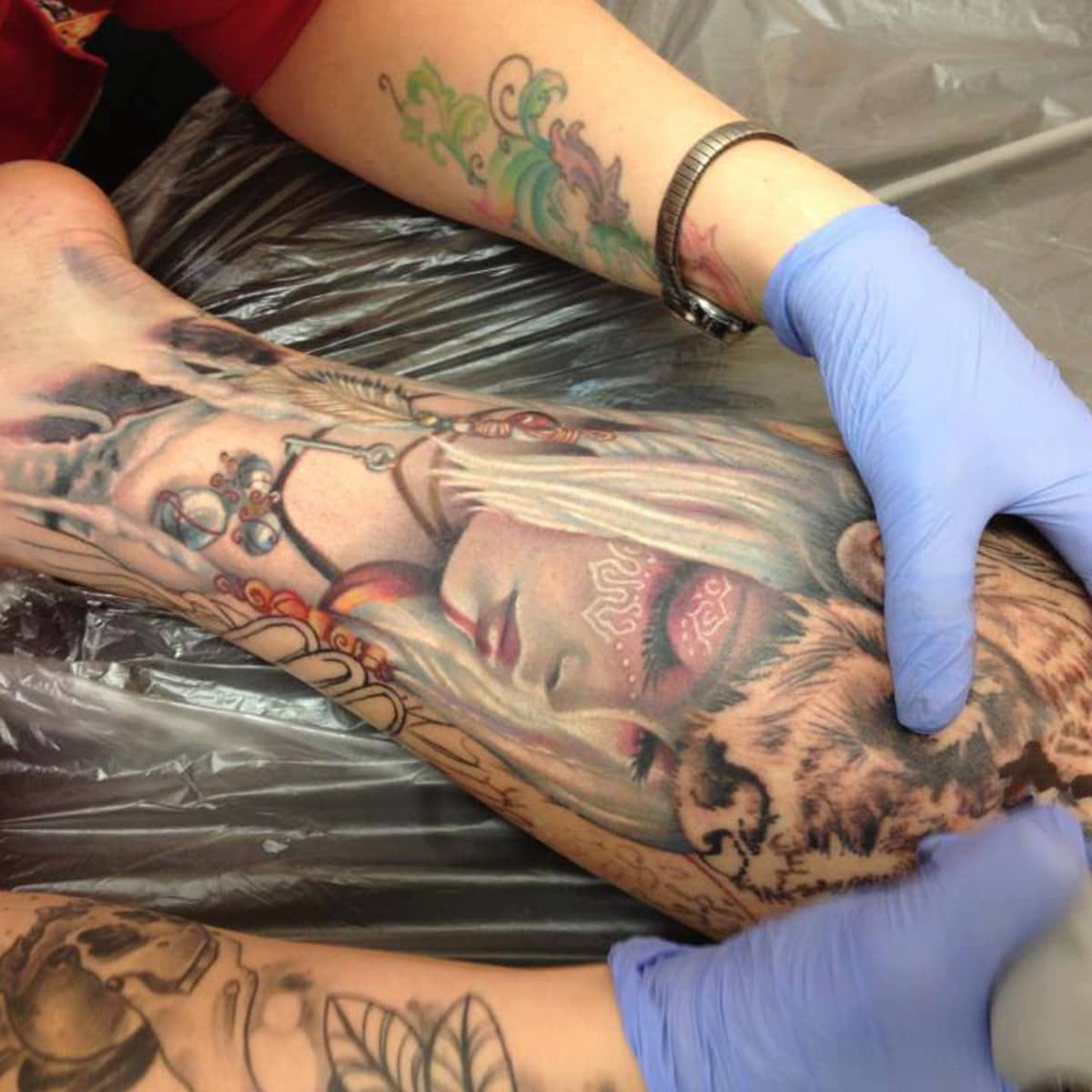SICK MADE TATTOO PARLOR  Up movie tattoo done by SickMadeArtist