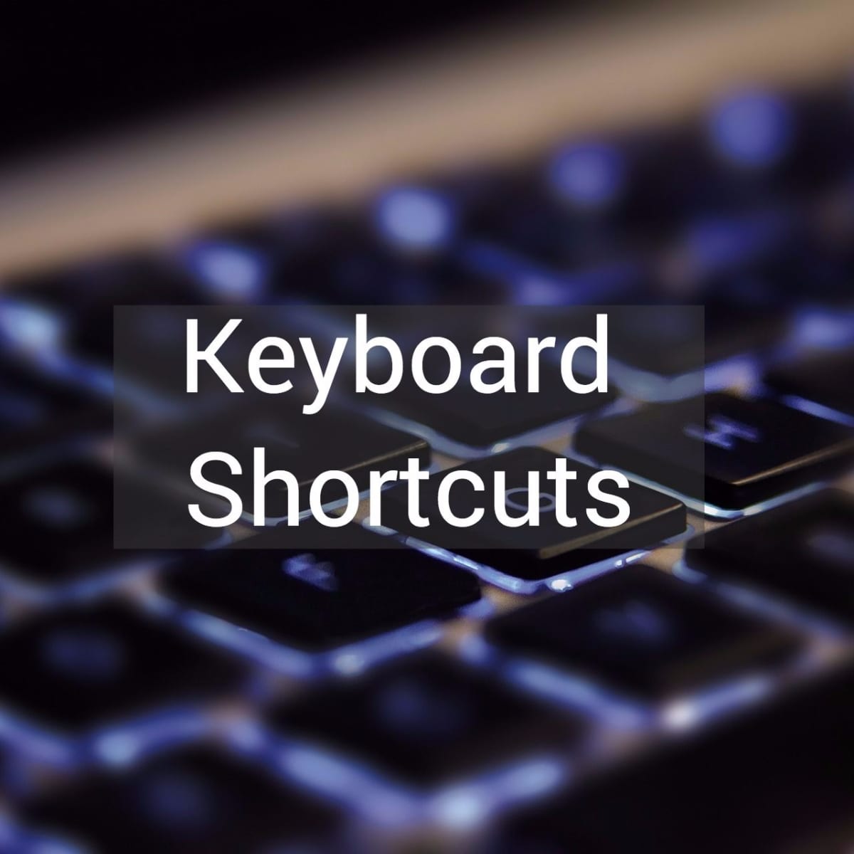 keyboard shortcut to end of document