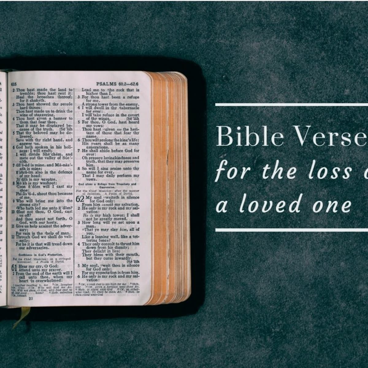 20+ Bible Verses For Those Who Have Lost A Loved One - Holidappy