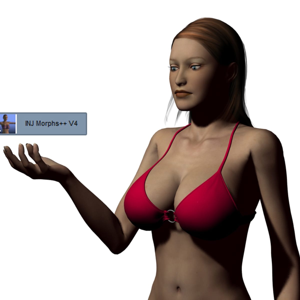 how to create busty daz models