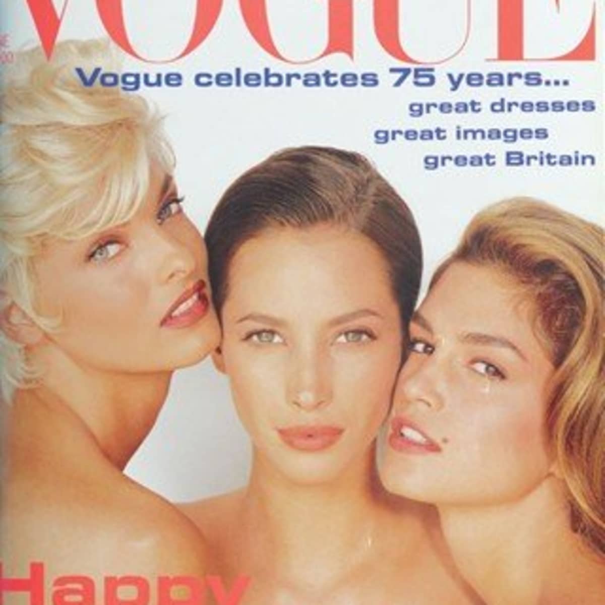 Supermodels recreate iconic Vogue cover 30 years on, Models