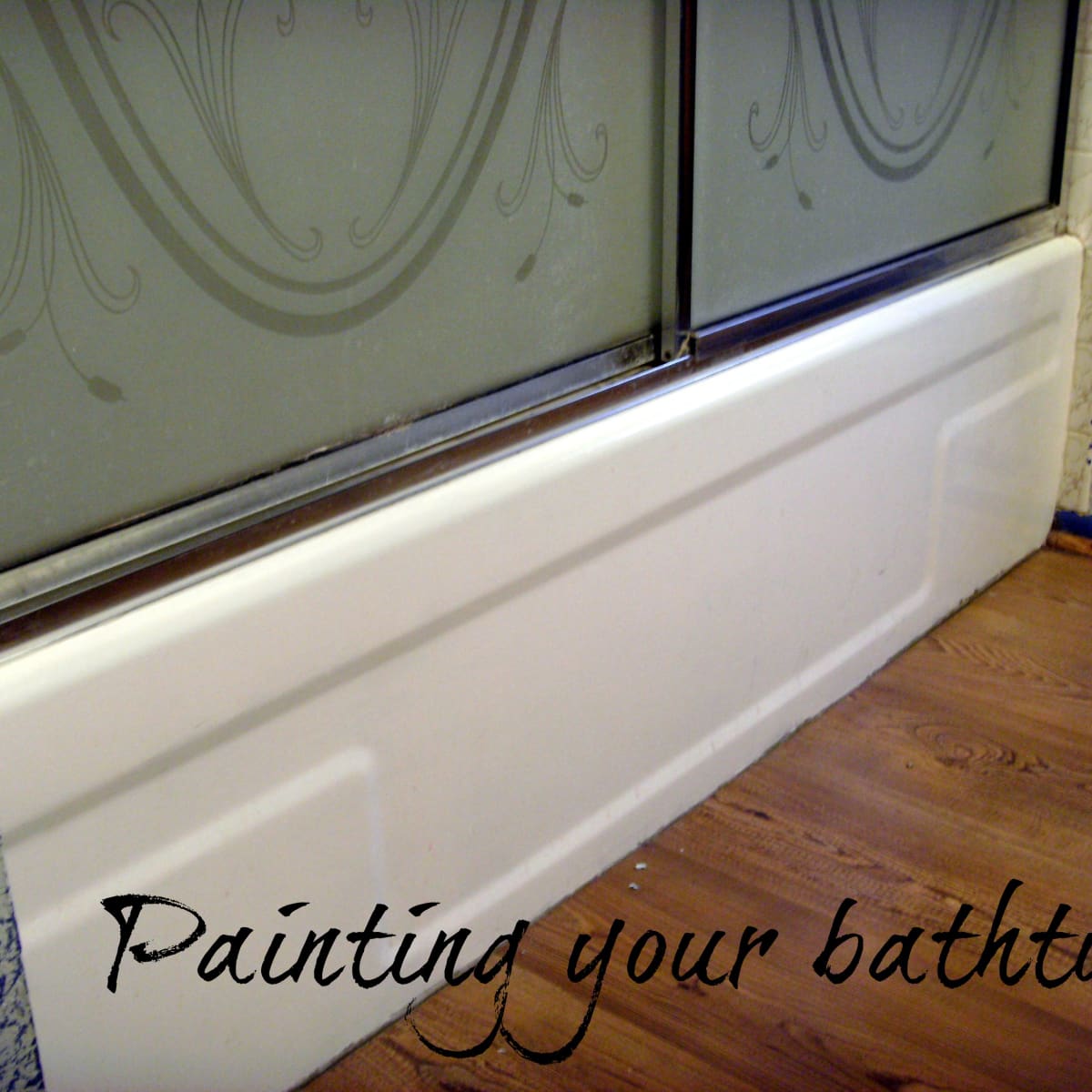 Paint A Bathtub With, Bathtub Floor Trim
