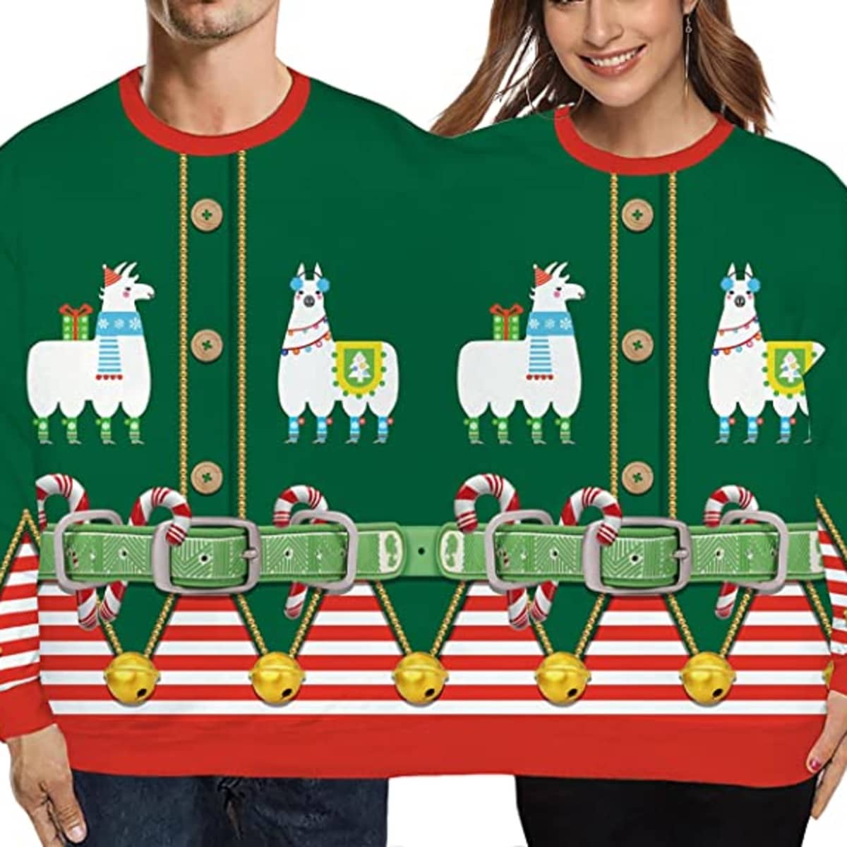 Ugly Christmas Sweater DIY Kit Grinch Holiday Sweater Kit 