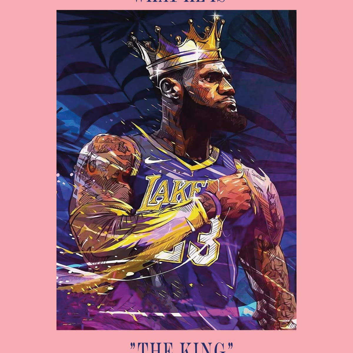 LeBron James . The King Has Returned   King lebron james, Lebron  james, Lebron james basketball