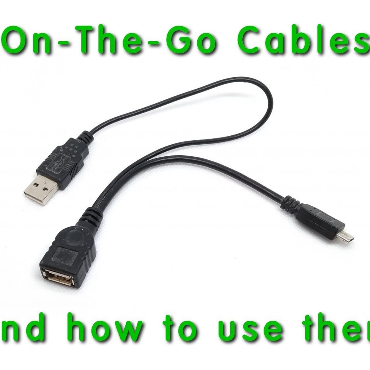 Konkurrere Afslag Reparation mulig How to Use USB Devices With Smartphones & Tablets: On-The-Go Cables -  TurboFuture