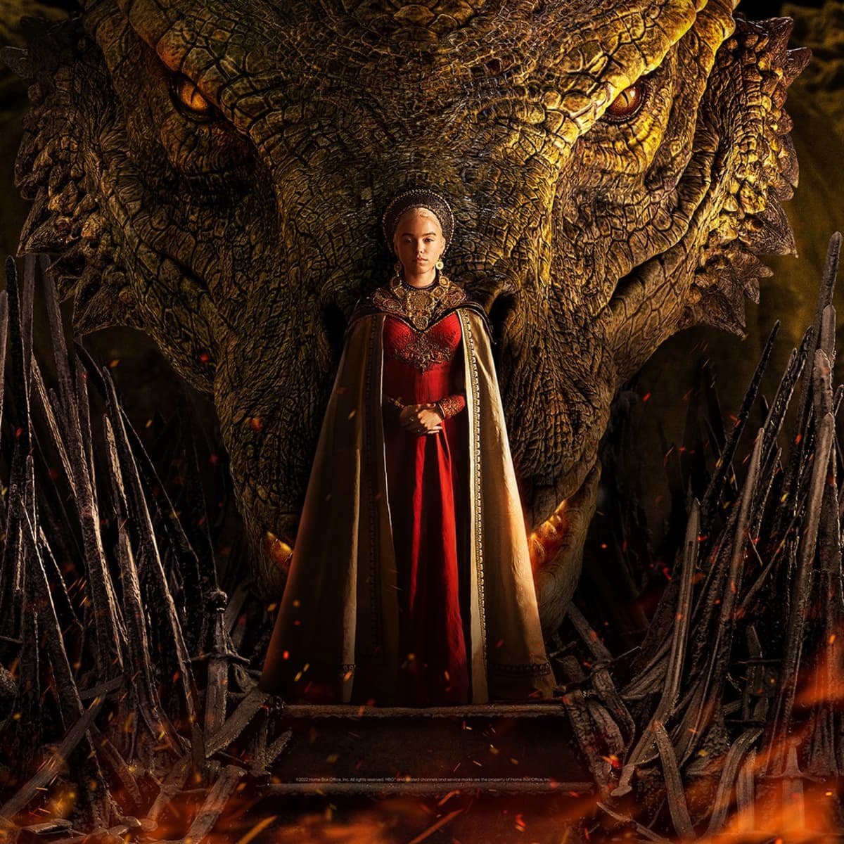  House of the Dragon: The Complete First Season (DVD) : Kevin  Lau, Vince Gerardis, Sara Hess, Alexis Raben, Jocelyn Diaz, Karen Wacker,  Ron Schmidt, George R.R. Martin, Miguel Sapochnik, Ryan Condal