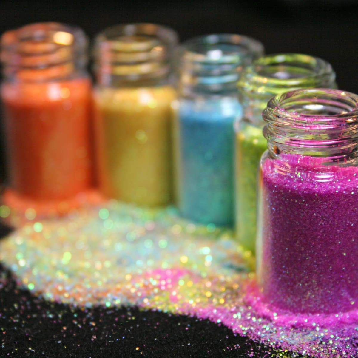 How to Make Glitter Paint - Simple Fun for Kids  How to make glitter,  Glitter paint, Glitter projects