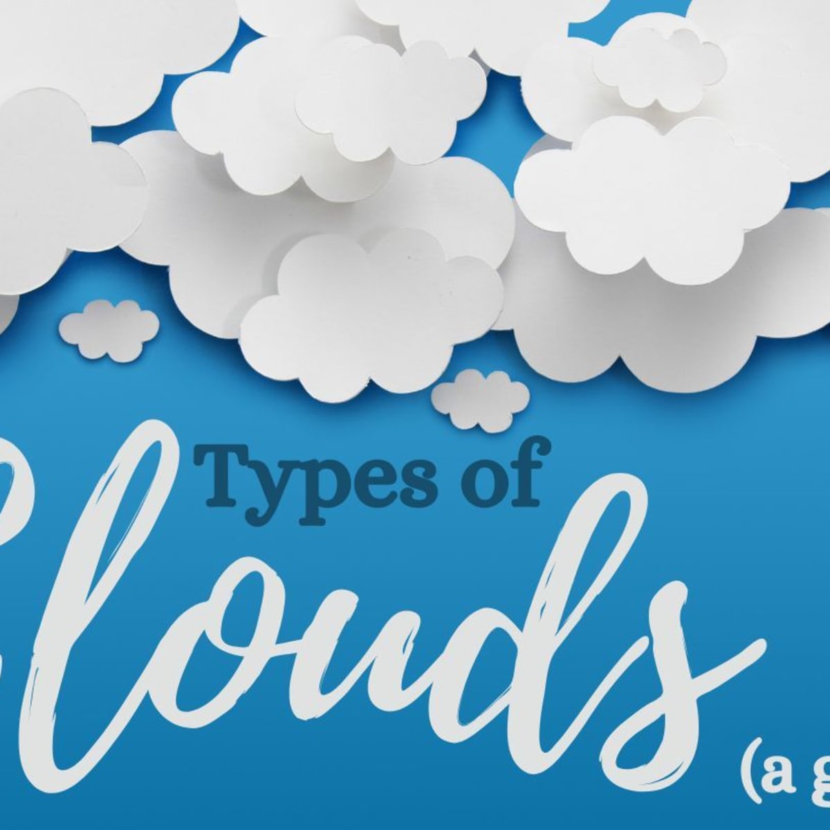 types of clouds for kids printables