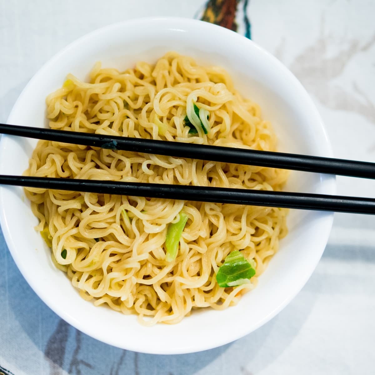 Udon Noodle Soup with Miso Broth - Connoisseurus Veg