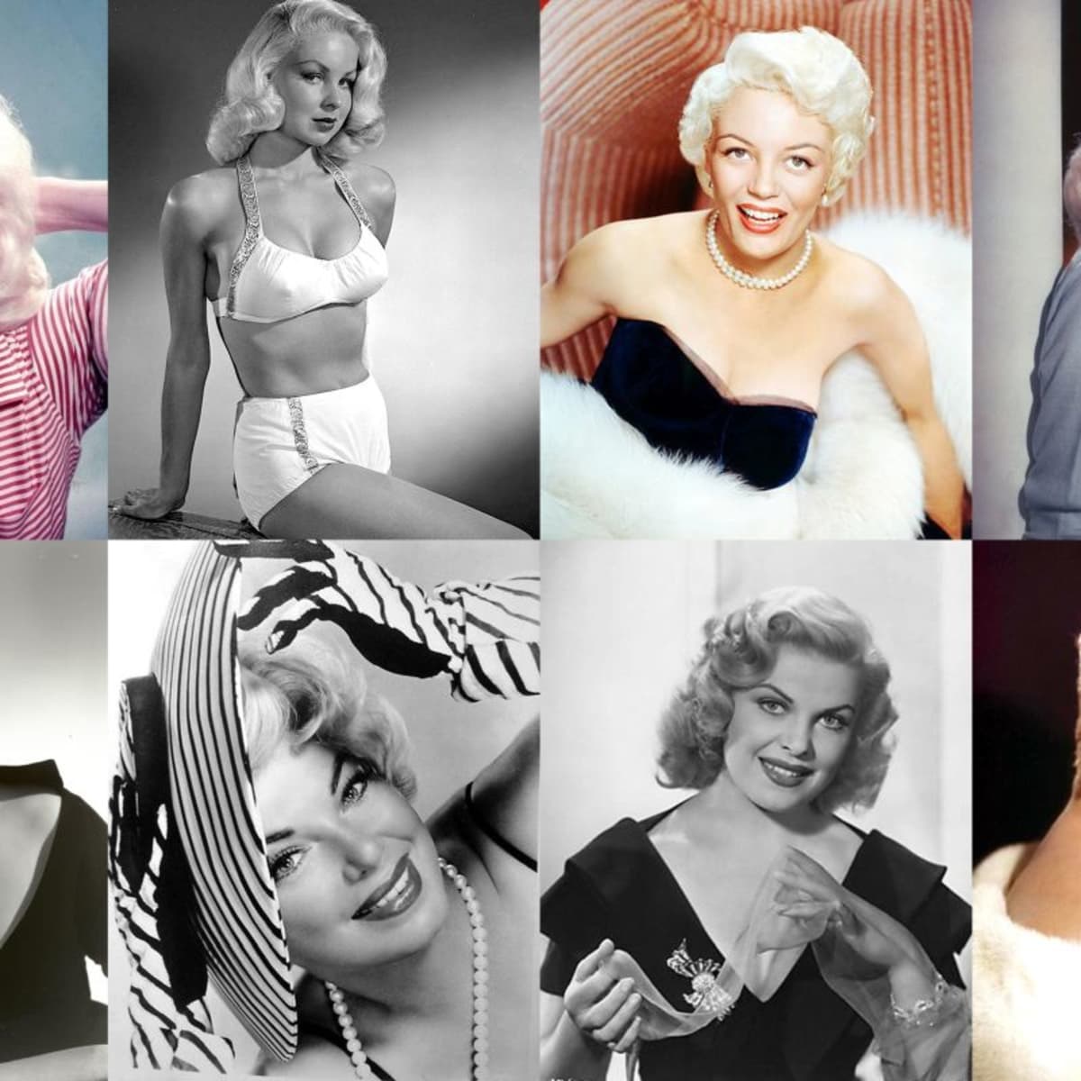 1950s Classic Hollywood Blonde Bombshells image