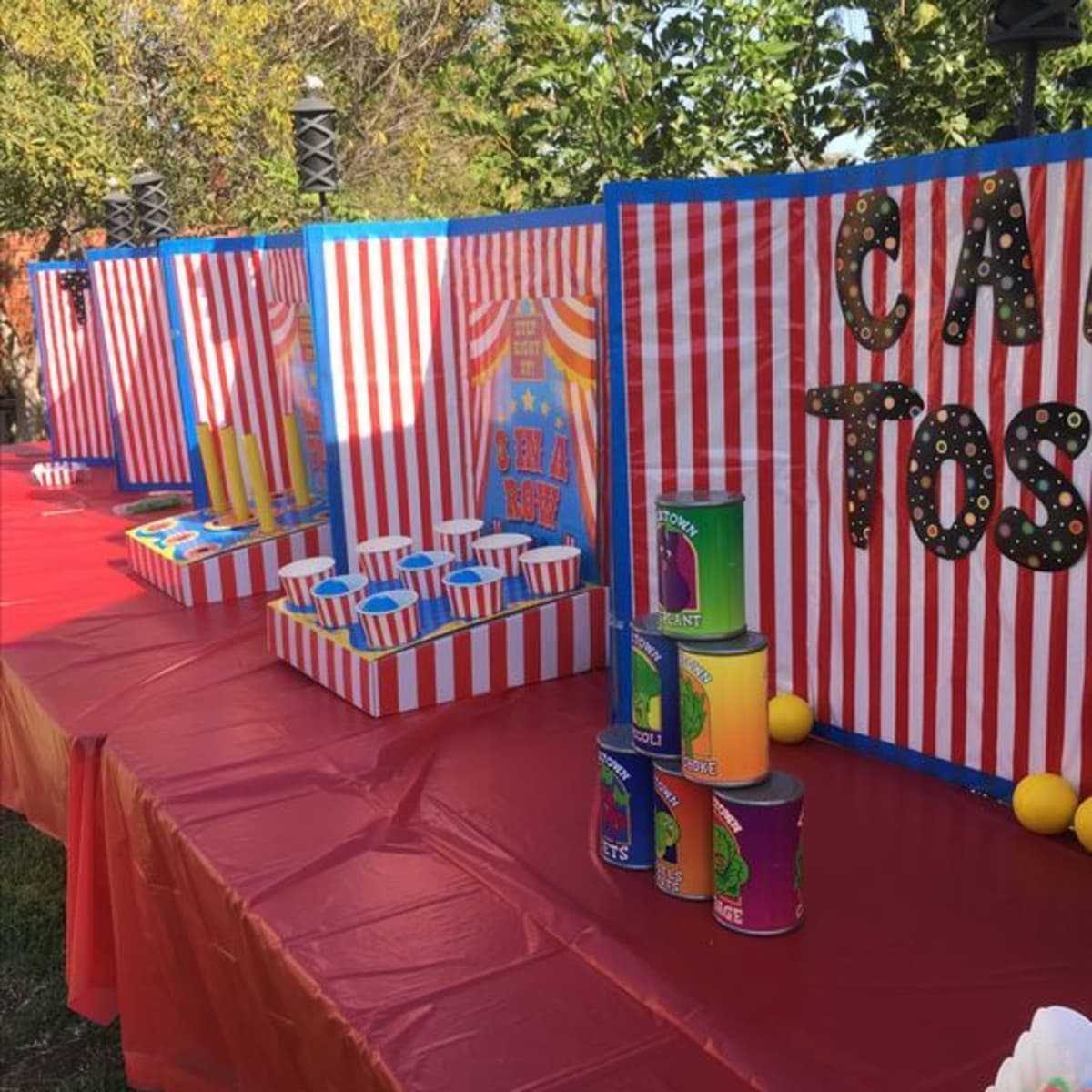 homemade carnival decorations
