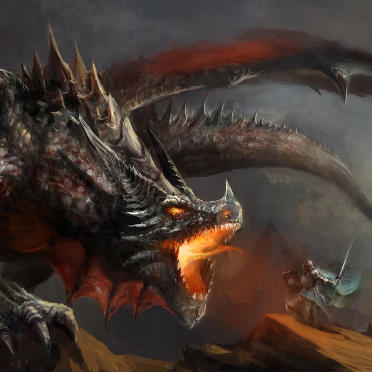 Dragons of Middle Earth vs Elder Dragons & Souls Dragons