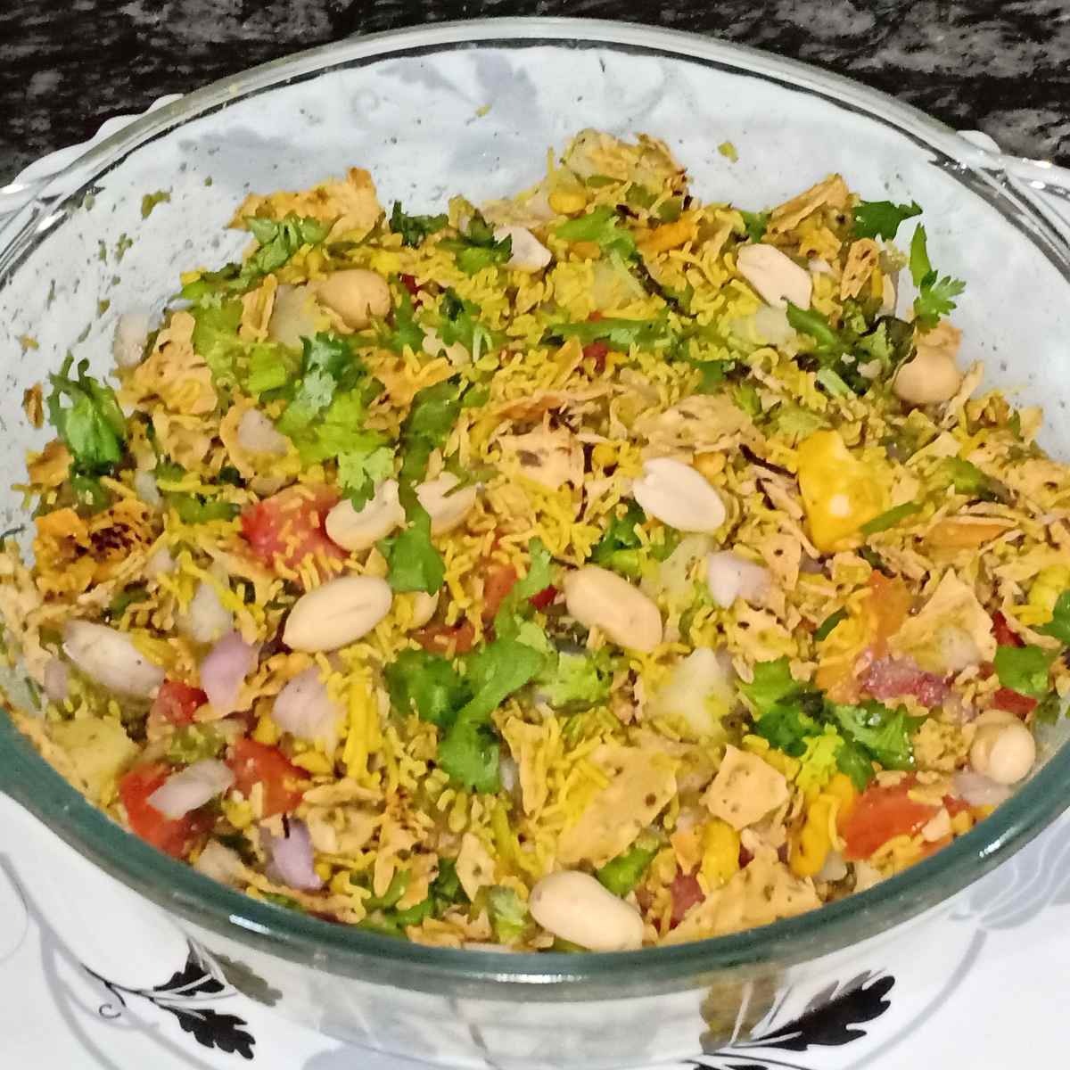 Papad Ki Chaat Popular Indian Snack Delishably