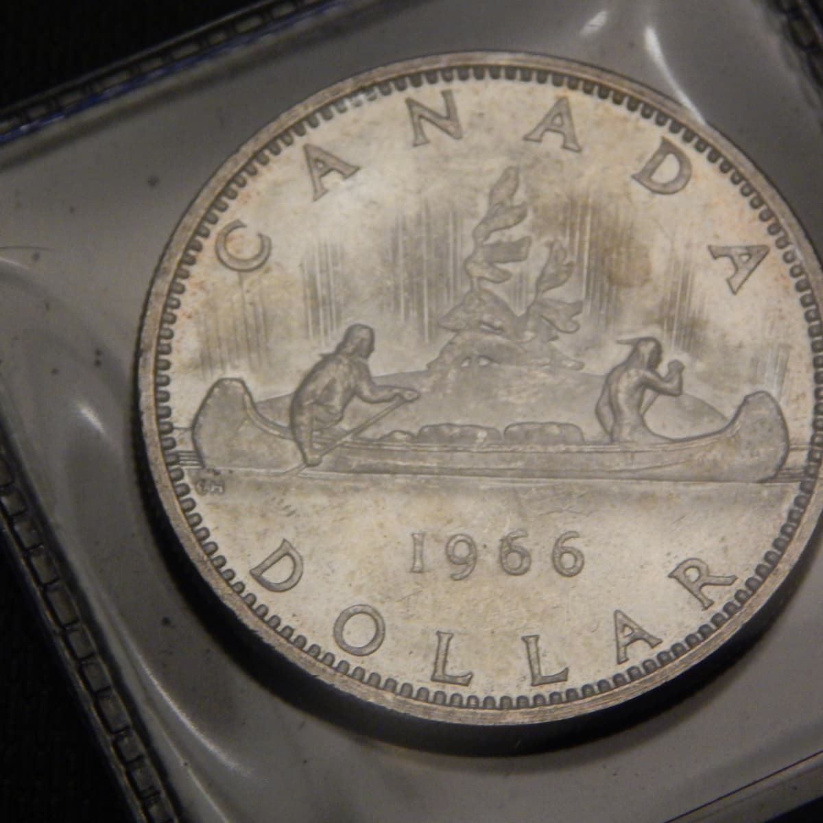Coins and Canada - 1 dollar 1966 - Proof, Proof-like, Specimen