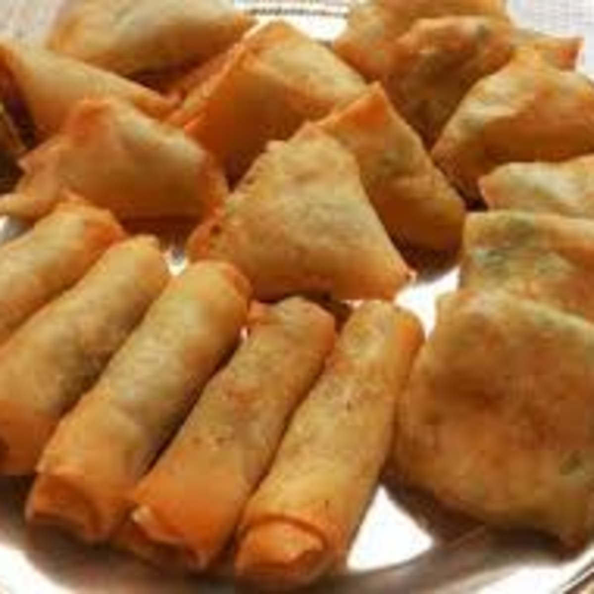 How to Cut and Fold Spring Roll Pastry Sheet  how to make samosa from spring  roll pastry sheet 
