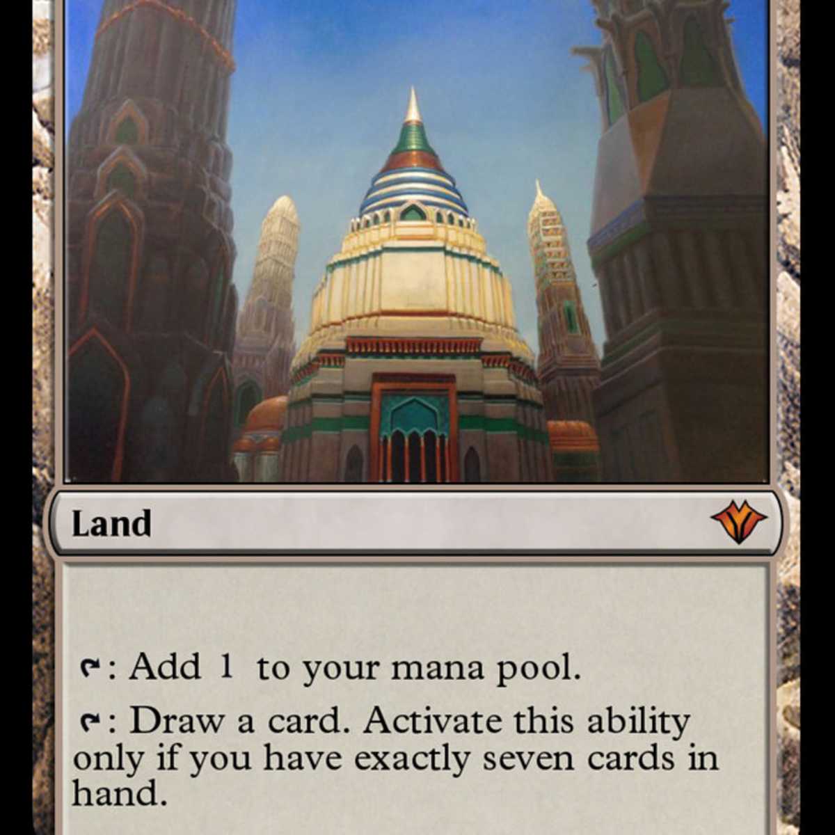 mtg when a land enters draw a card Seer's Sundial [Commander 2014] – TokenMTG main image 0