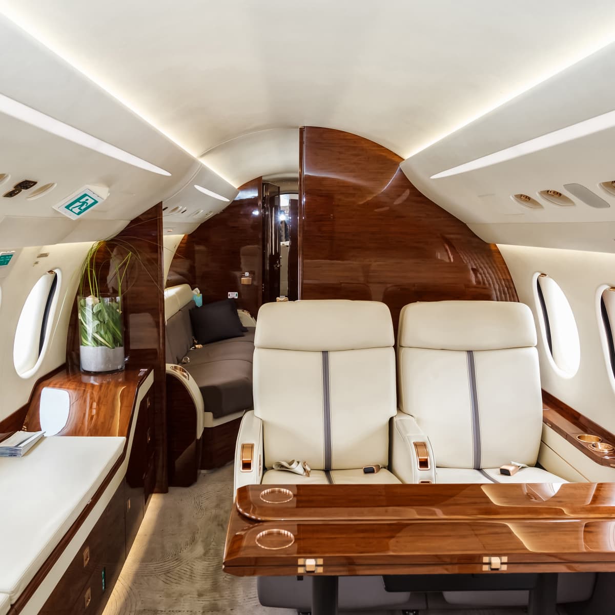 Luxury Private Jet That Comes Complete With 2 Bedrooms Is Mind Ing Wanderwisdom News