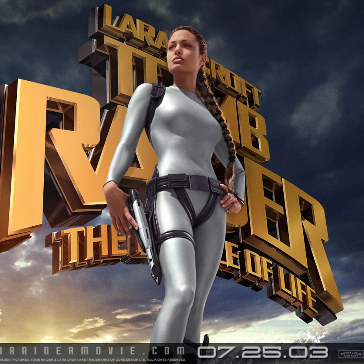Lara Croft) Angelina Jolie from the movies Lara Croft: Tomb Raider and Lara  Croft Tomb Raider…