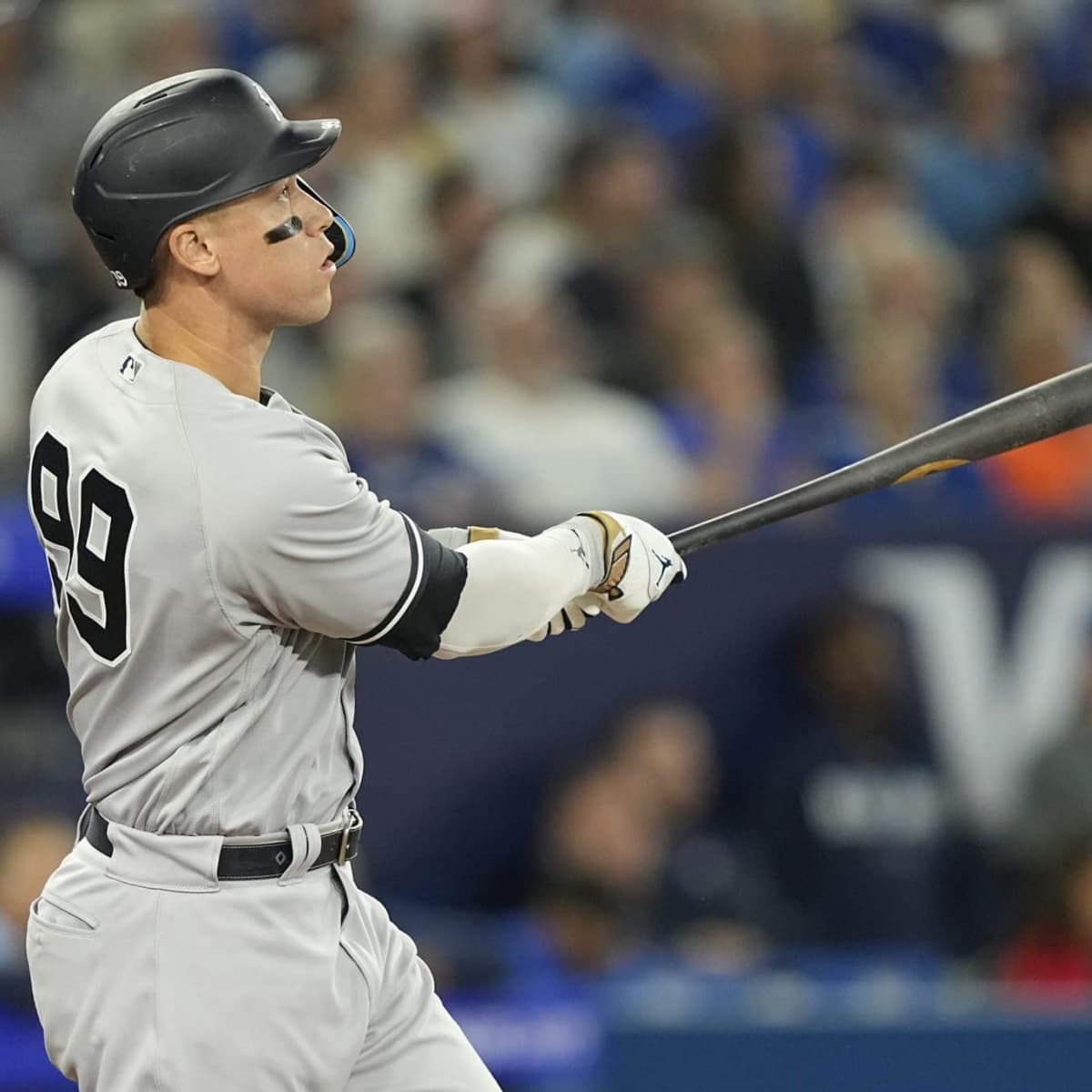 Aaron Judge tells own dugout to knock it off, then knocks it out of the park  - Newsday