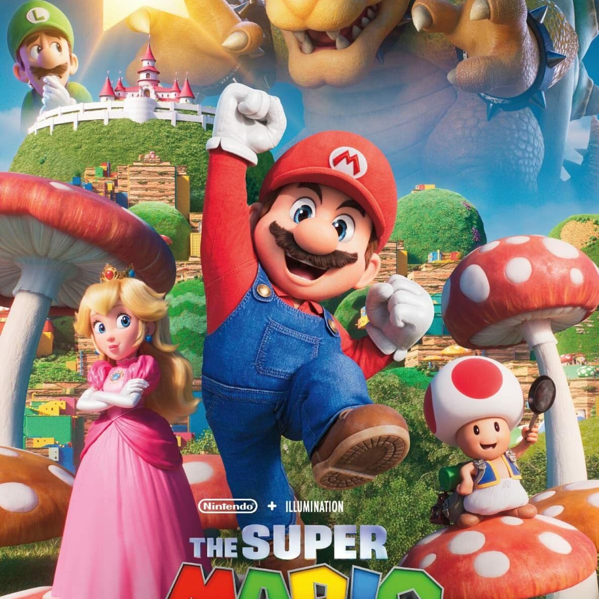 New The Super Mario Bros. Movie posters shows Bowser and Donkey Kong