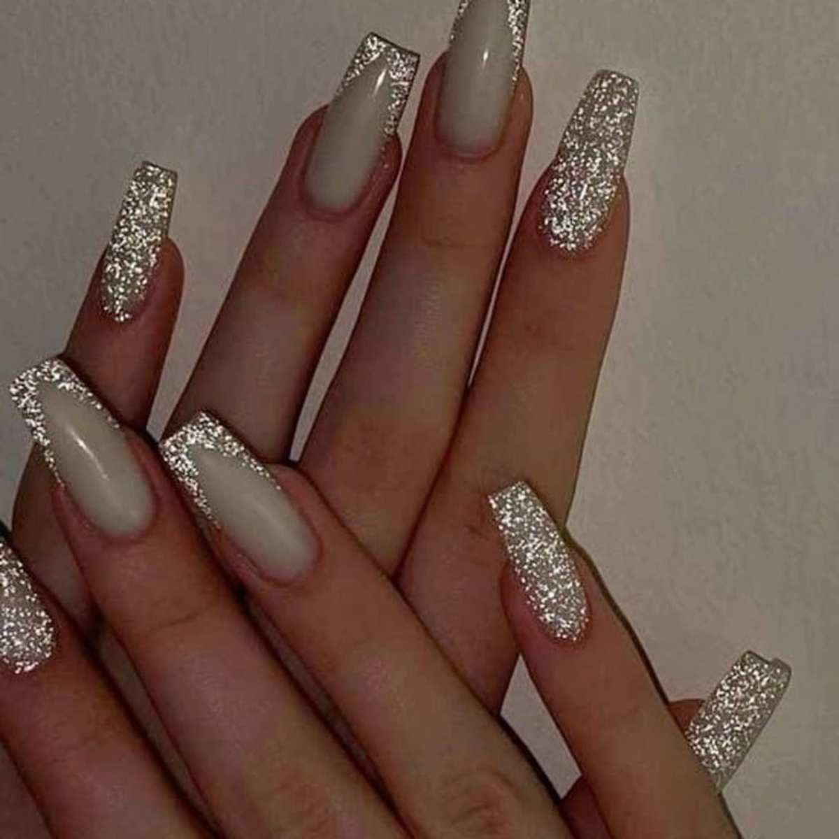 Glam NYE 2025 Sparkle Nail Design