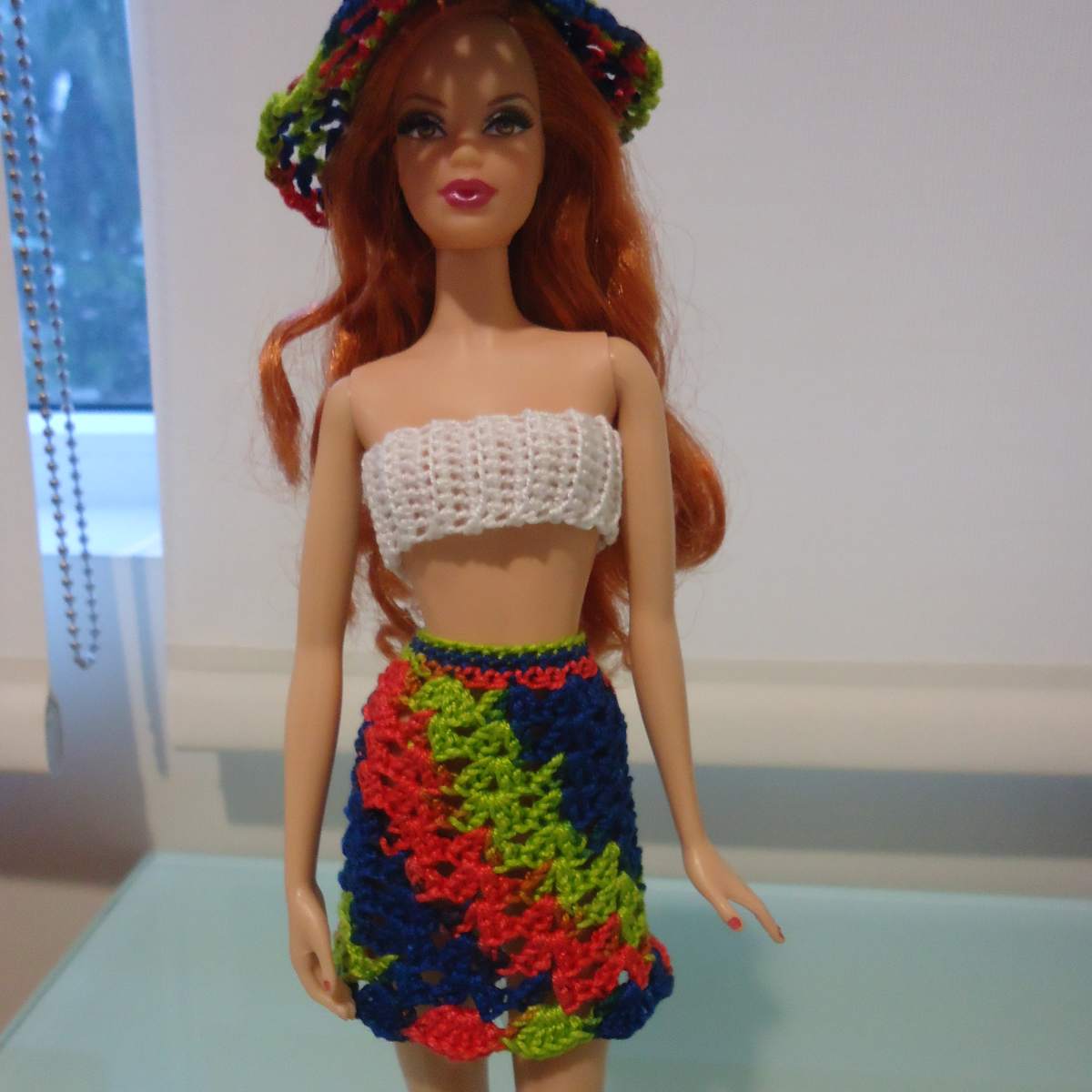 crochet barbie doll dresses Mini Or Long Crochet Barbie Dress