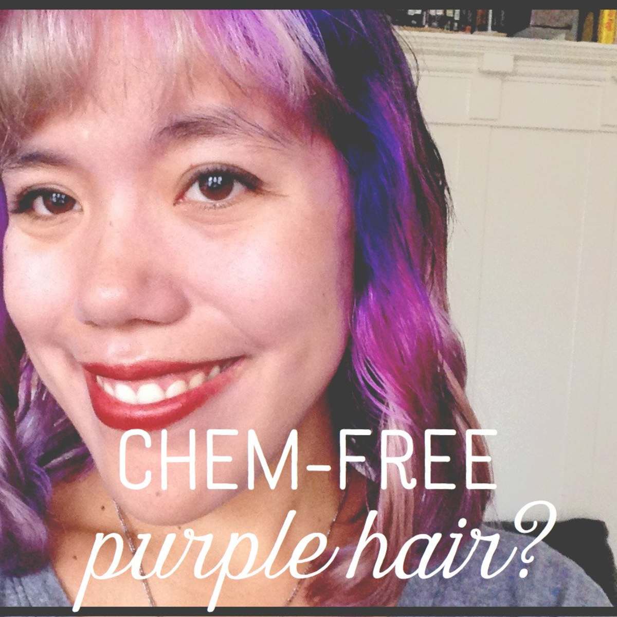 How To Color Your Hair Purple Without Using Chemical Dyes Bellatory