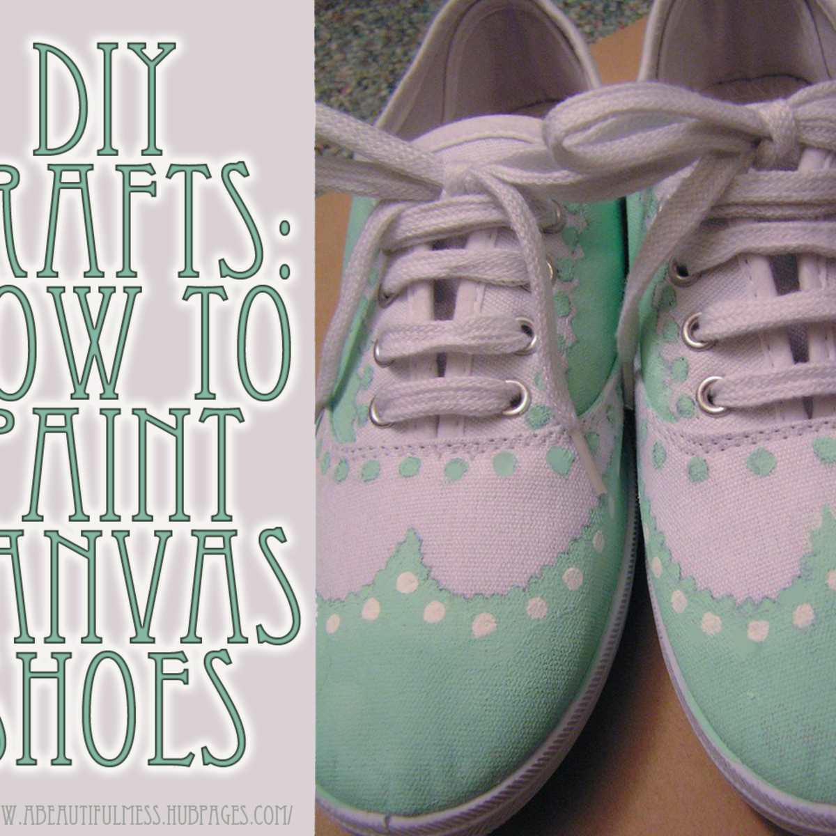 white canvas shoes for crafts