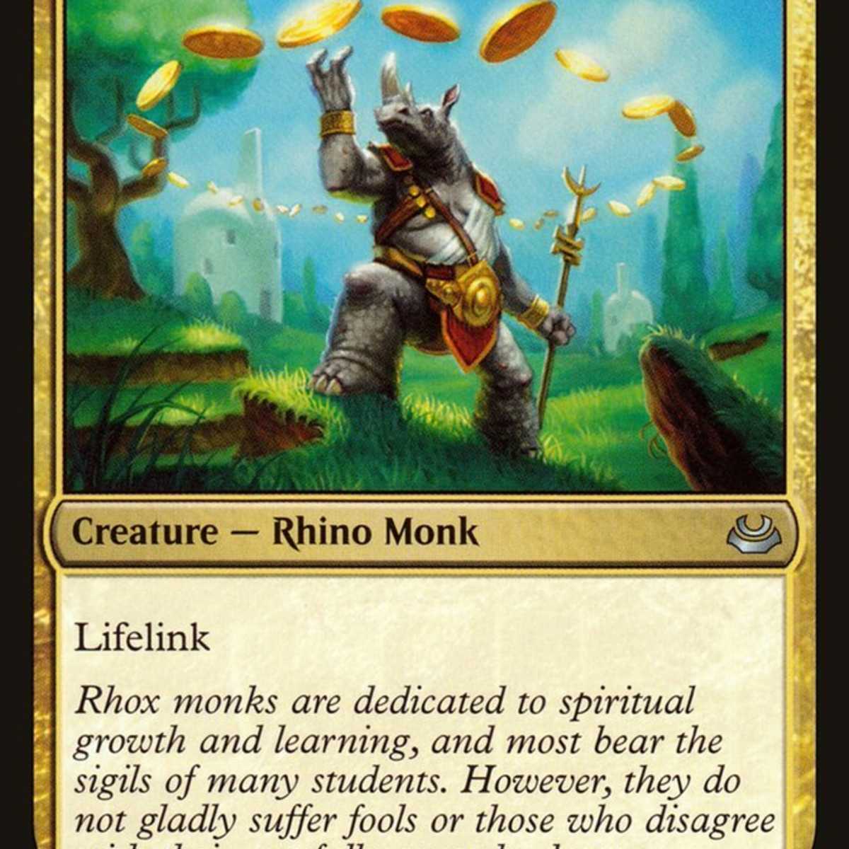 best monk cards mtg Magic the Gathering [064] TENTH EDITION Single Card Mint / near mint condition trading card MtG Artist Proof: Rhox War