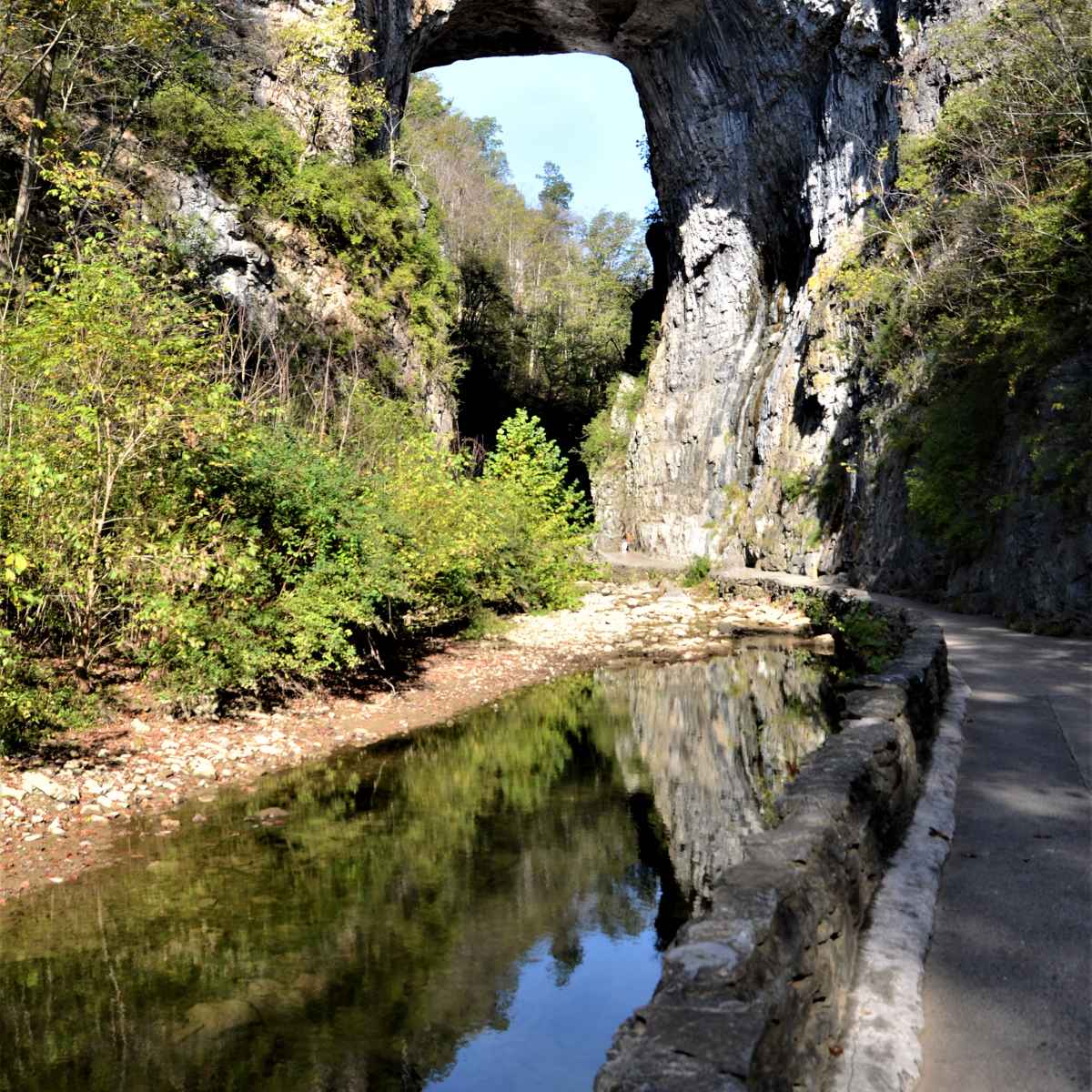 On The Road In America Natural Bridge Virginia Wanderwisdom Travel