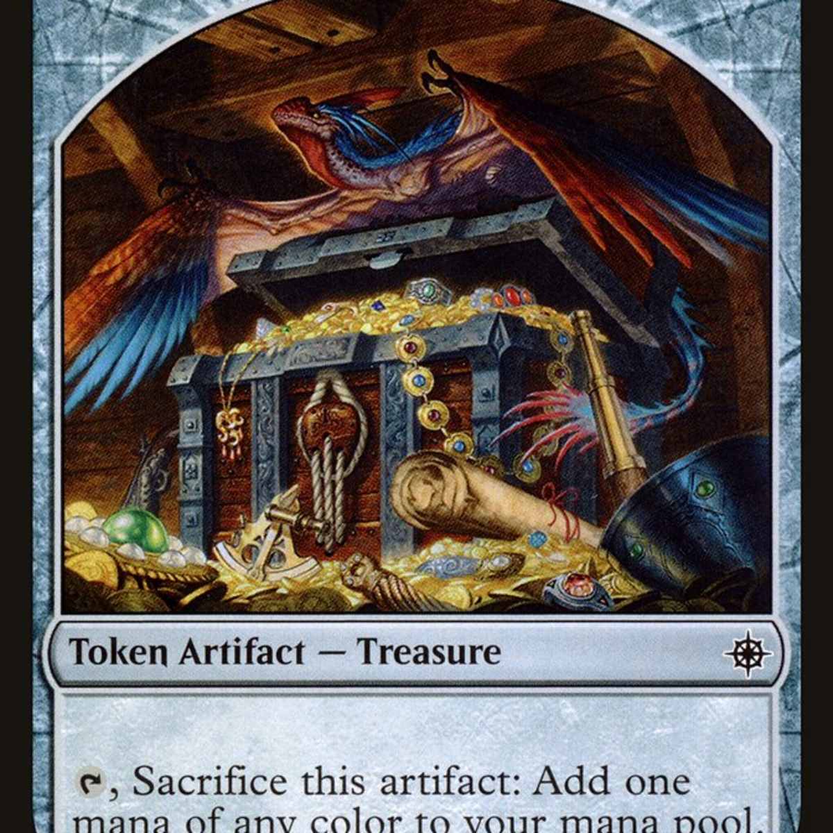 mtg treasure card Token Pack for Magic the Gathering MTG: 4 pack Treasure Tokens Final Fantasy Treasure // Copy Token Artifact — Treasure New MTG LOTR Spoilers Reveals
