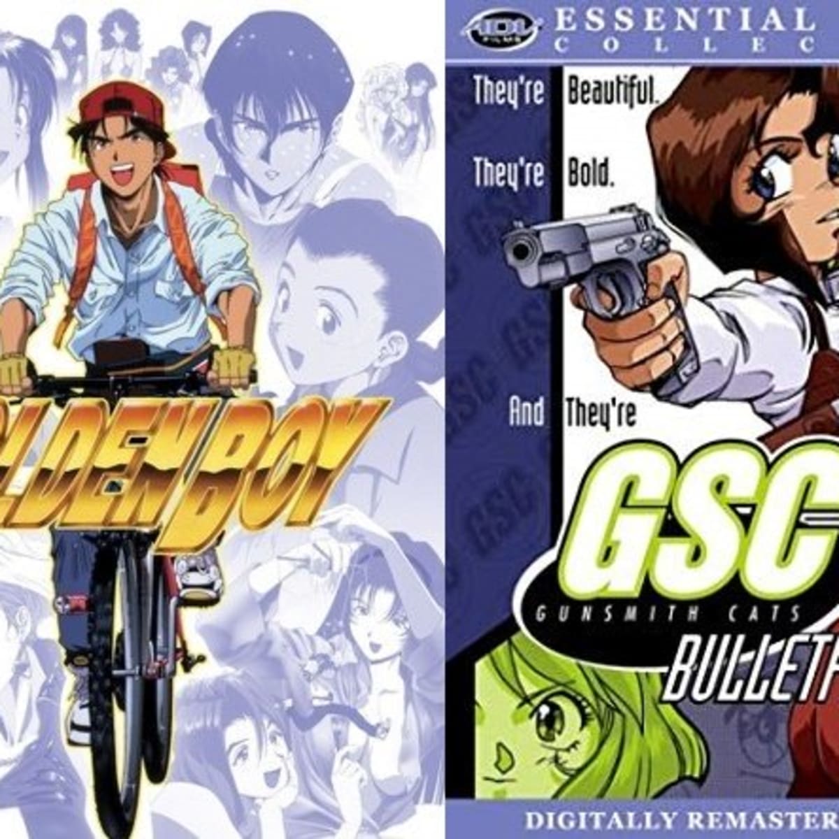 Special 2 For 1 Anime Review Extravaganza Golden Boy Gunsmith Cats Reelrundown
