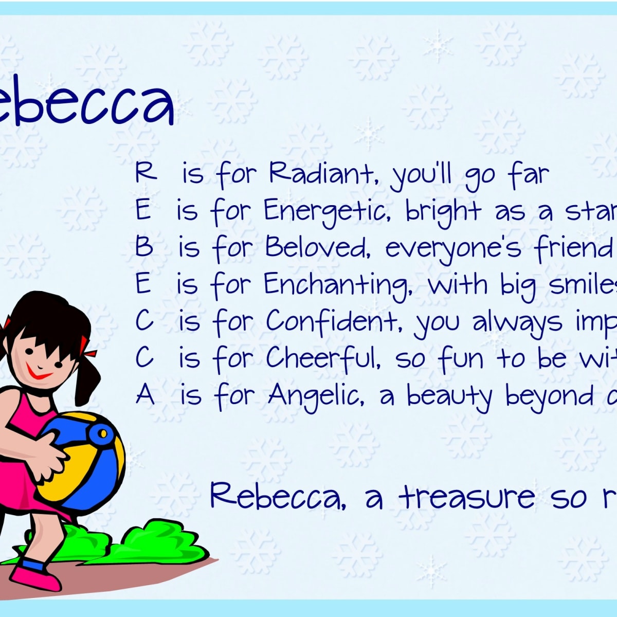 Acrostic Name Poems For Girls Hubpages