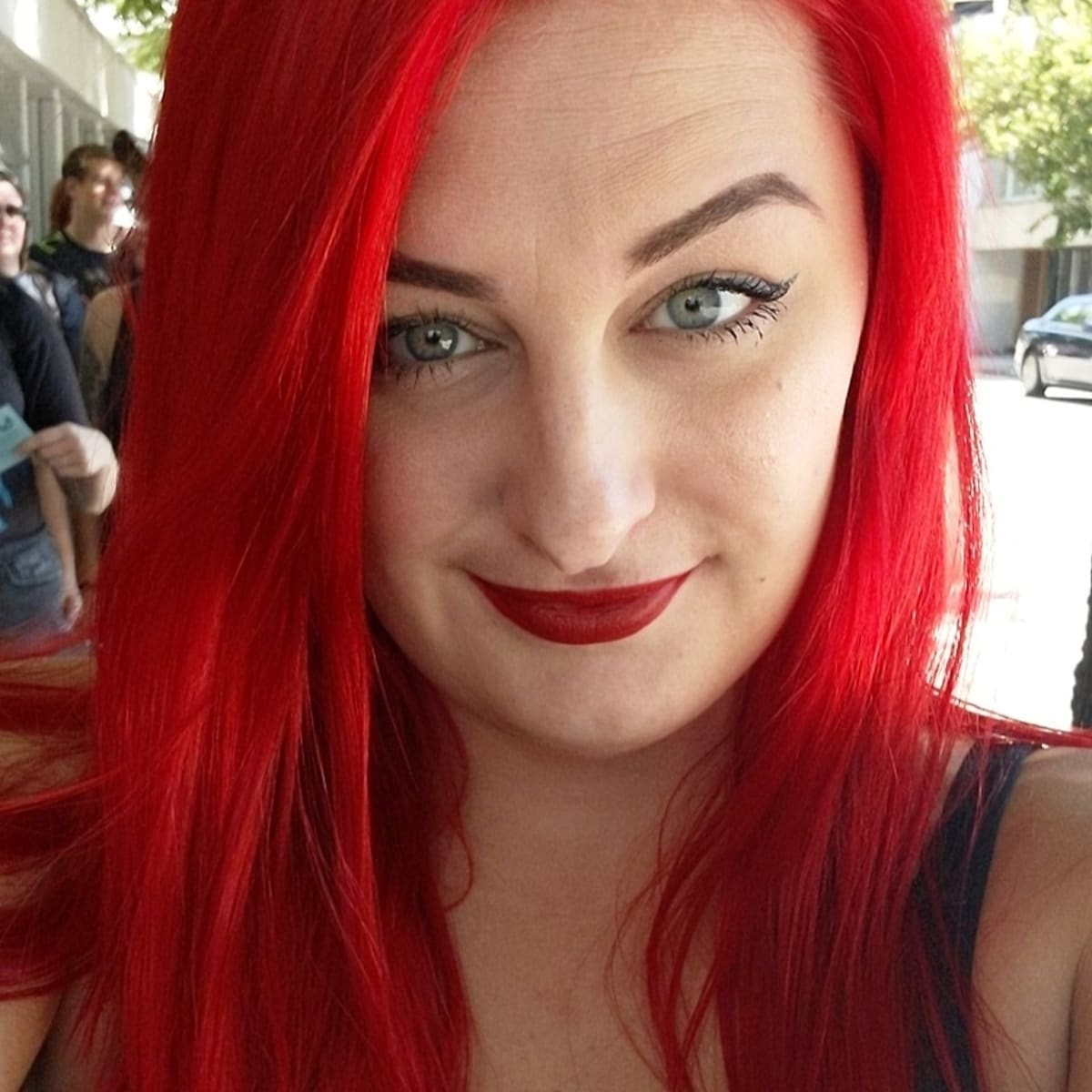 How To Dye Your Hair Ariel Red A Review Of Arctic Fox Semi Permanent Hair Dye In Poison Hubpages