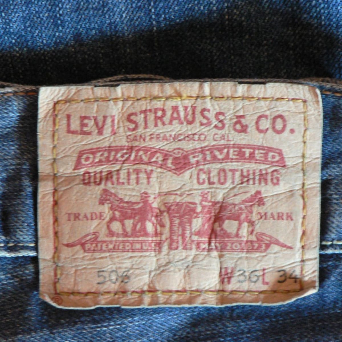 Your LEVI'S Jeans Return Warranty 