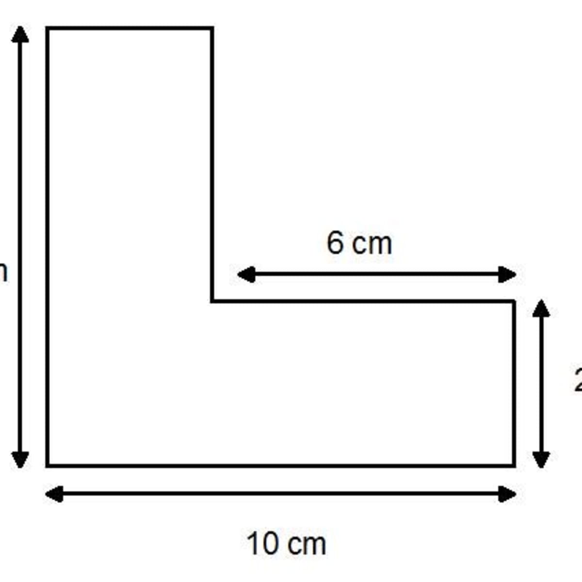 Compound Shapes How To Find The Area Of An L Shape Owlcation