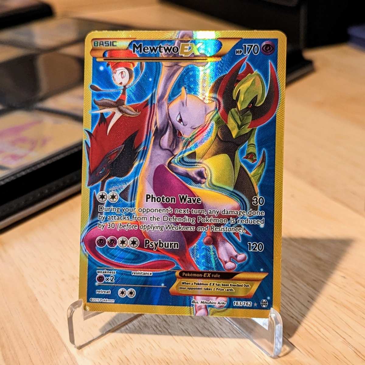 i choose you pokemon card Mewtwo, I Choose You! (Holographic)