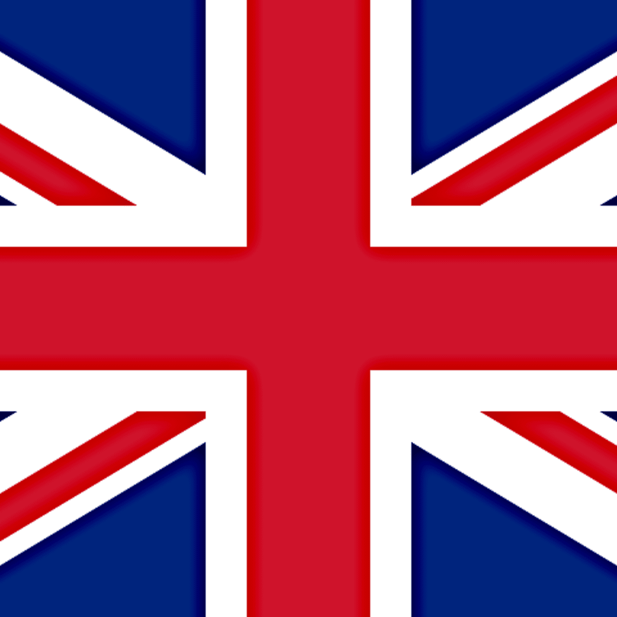 Great Britain Union Jack Country Hand Flag, large.