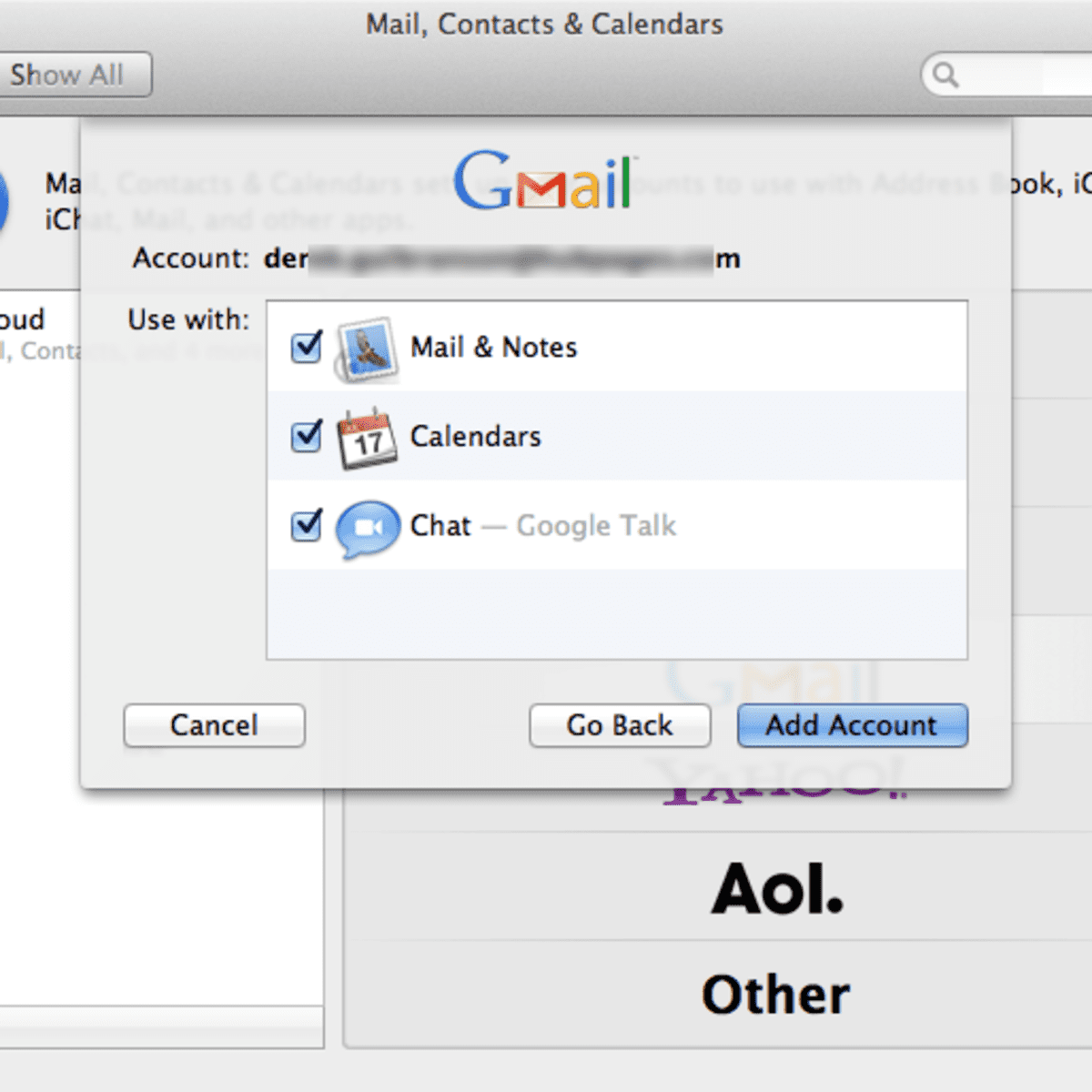 gmail app for mac lion