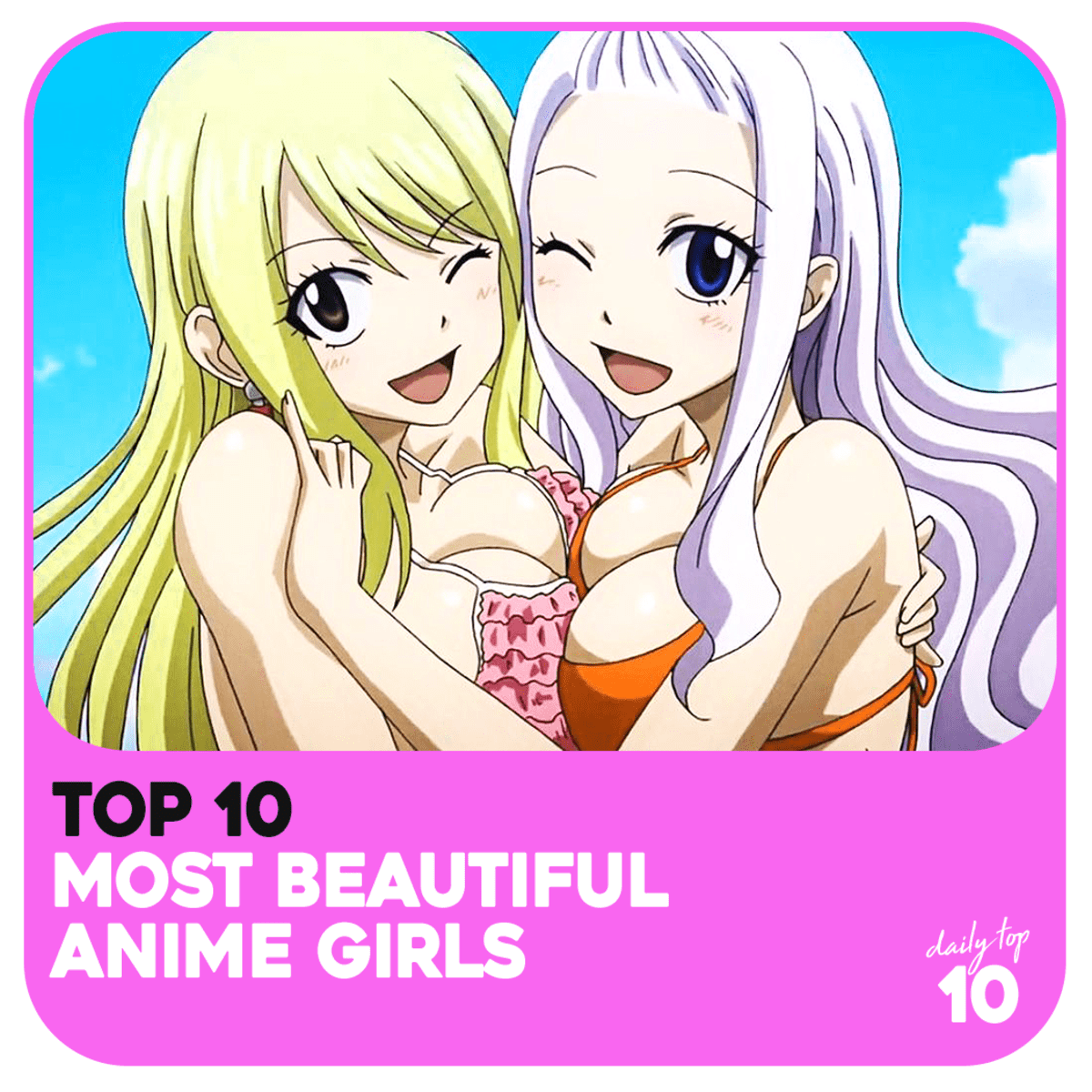 Top 10 Most Beautiful Anime Girls - ReelRundown