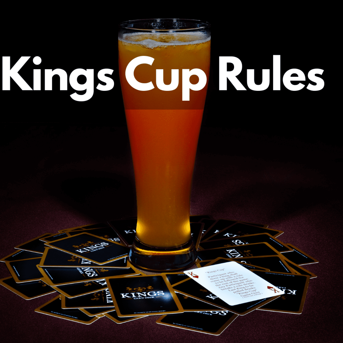 Kings Cup Drinking Game Rules - HobbyLark