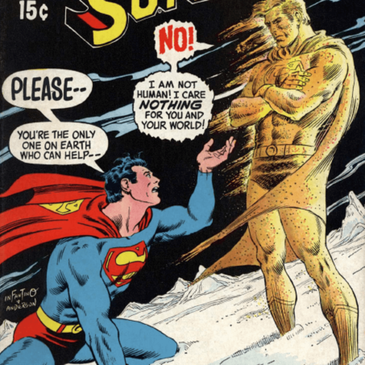 Forgotten DC Comics Villains: The Sand Superman - HobbyLark