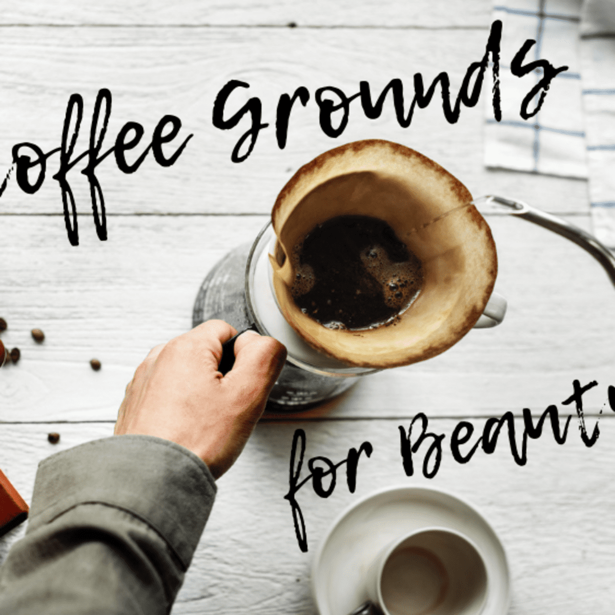 Face, Skin and Hair Care Recipes Using Coffee Grounds - Bellatory