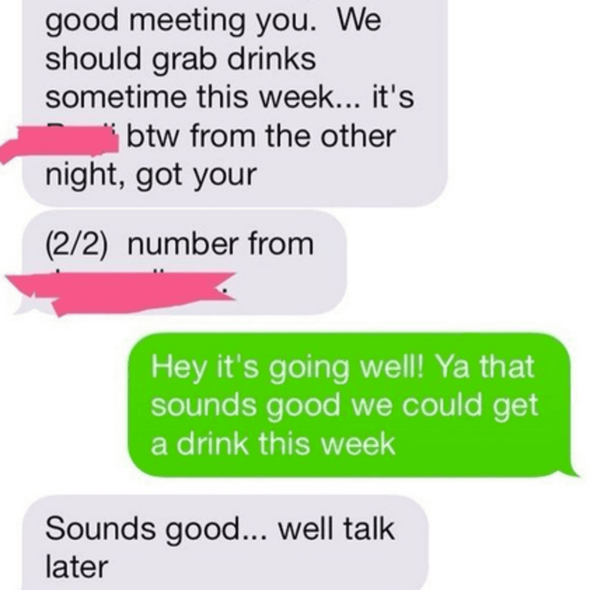 Signs of flirting through text