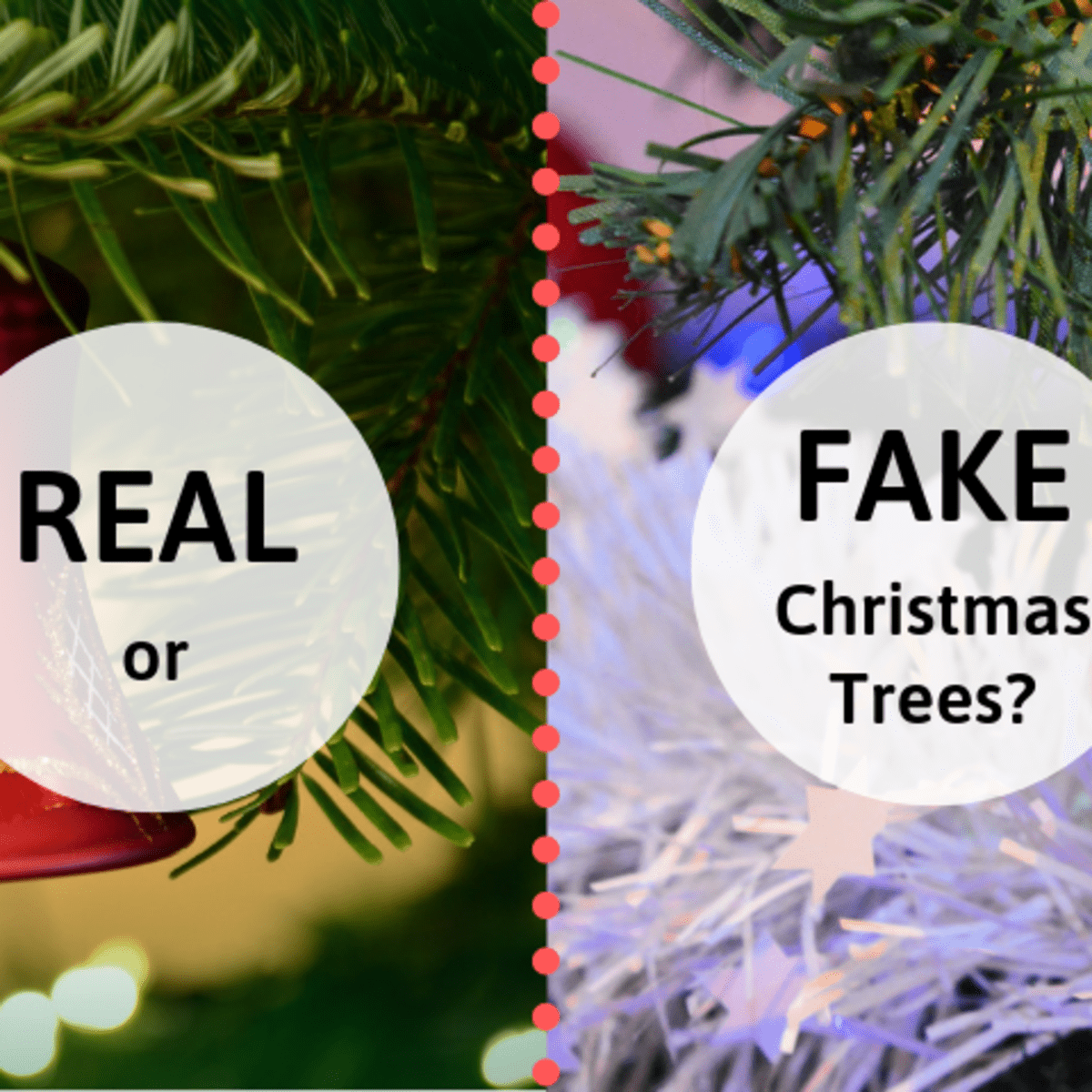 Can't decide on a real vs. fake Christmas tree? Try one of these