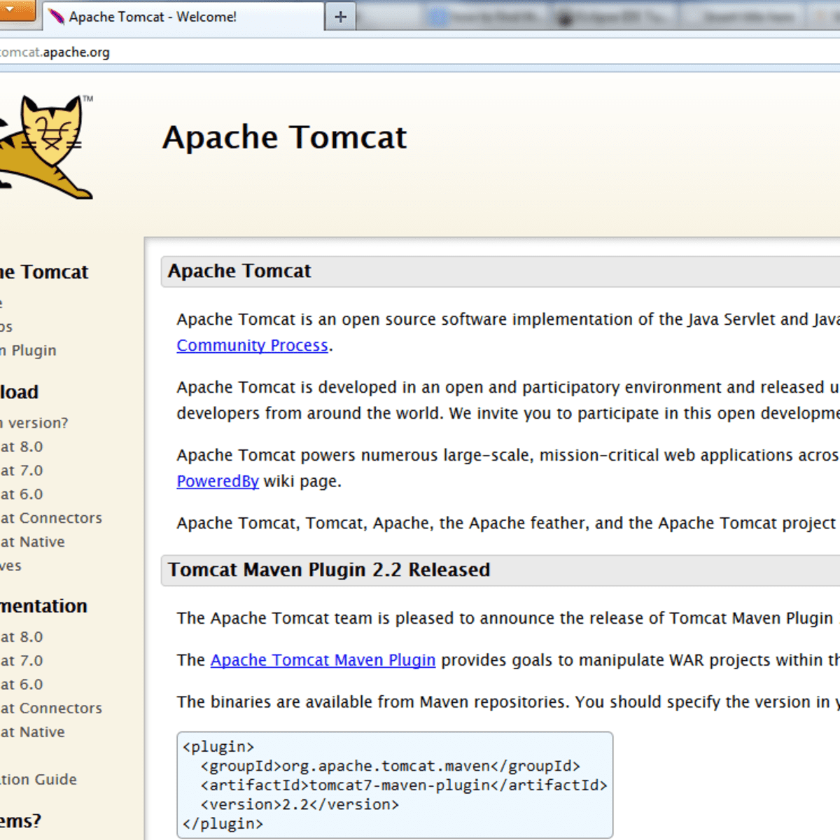apache tomcat 8 download for windows 7 64 bit