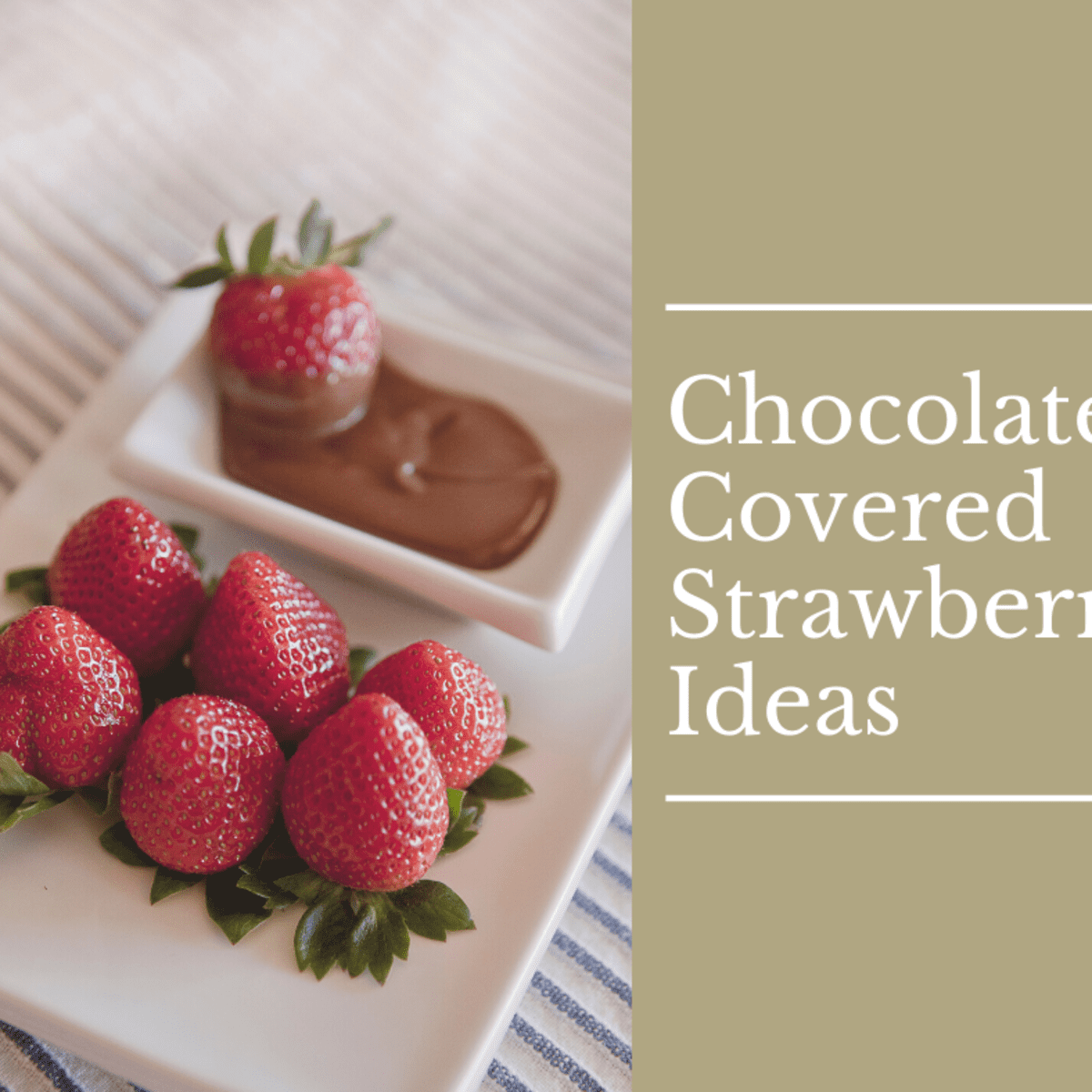  Chocolate Covered Strawberries Kit